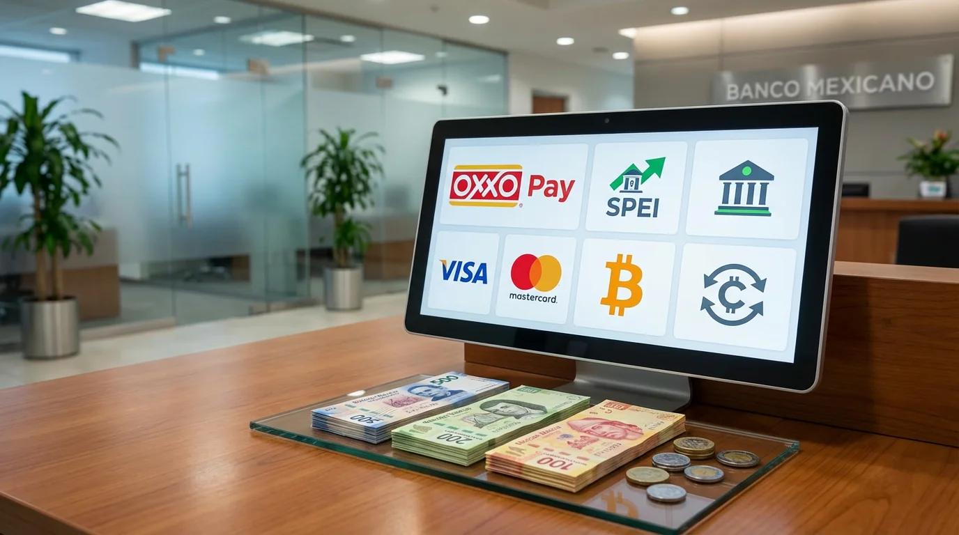 Métodos de pago casino México OXXO SPEI